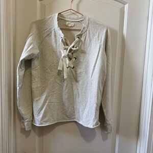 Lucky Brand Heather Gray Sweatshirt